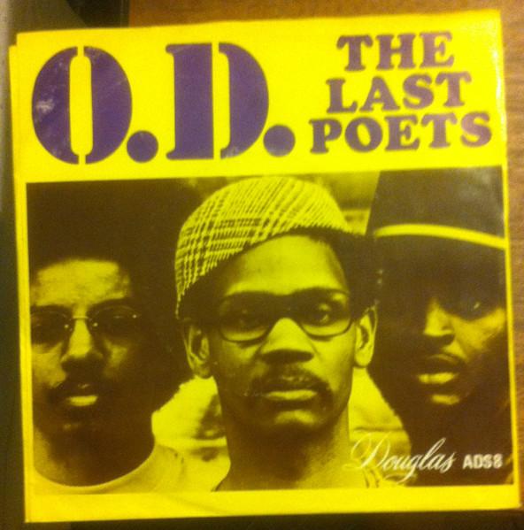 

7inch Record LAST POETS - O.D. ADS8 Douglas 1970 US Jazz Used