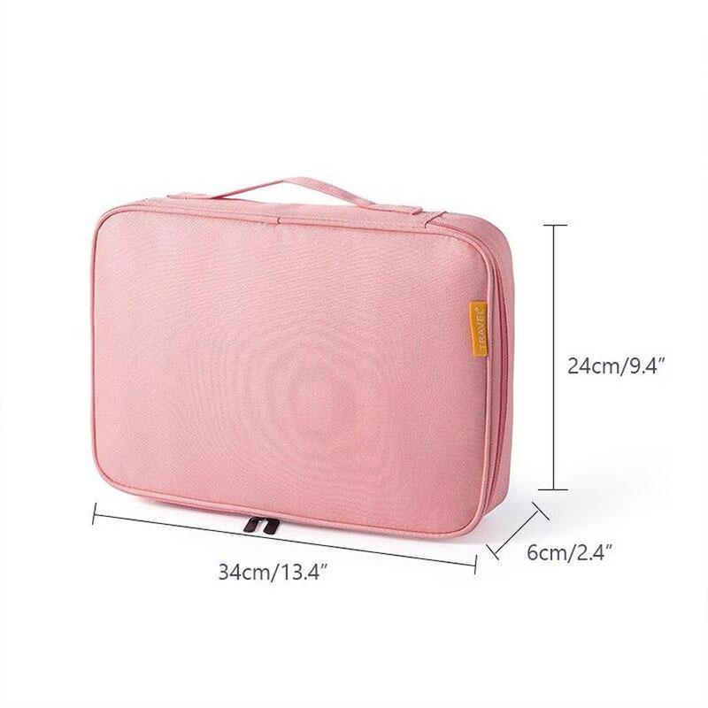 Portable Document Storage Bag Multifunction File Organizer for Tickets Certificate Passport Card Storage Case Waterproof Large Capacity Travel Bags