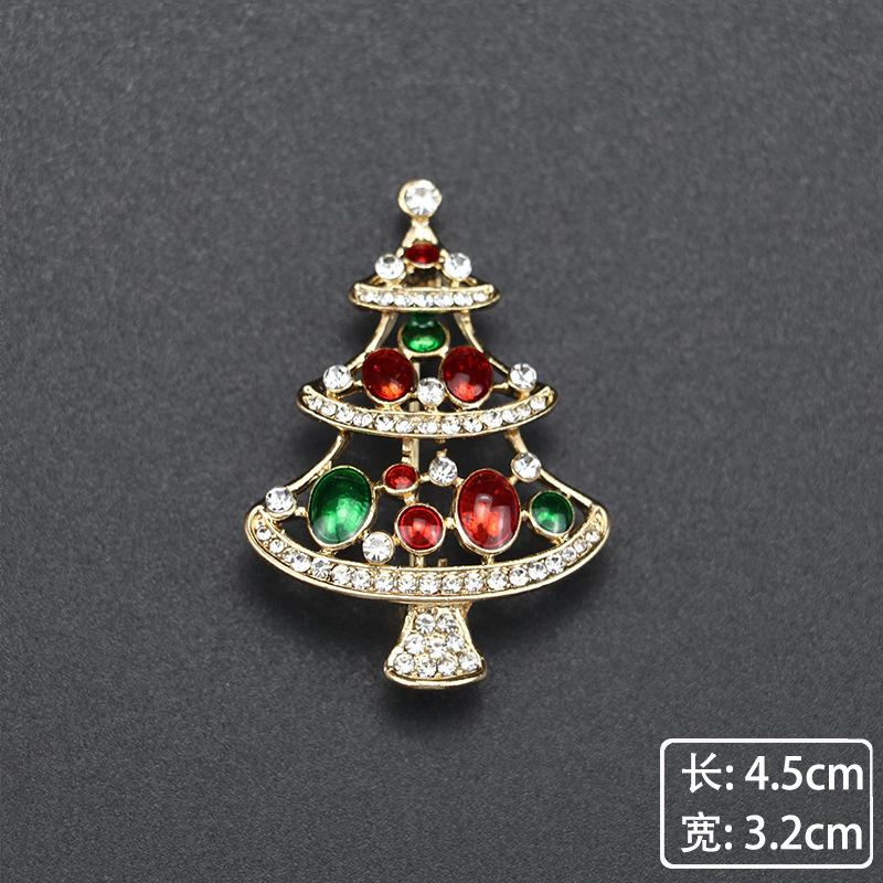 

Рождественская брошь Высококачественная струящаяся снежинка колокольчик сплав брошь булавка аксессуары Рождественская брошь