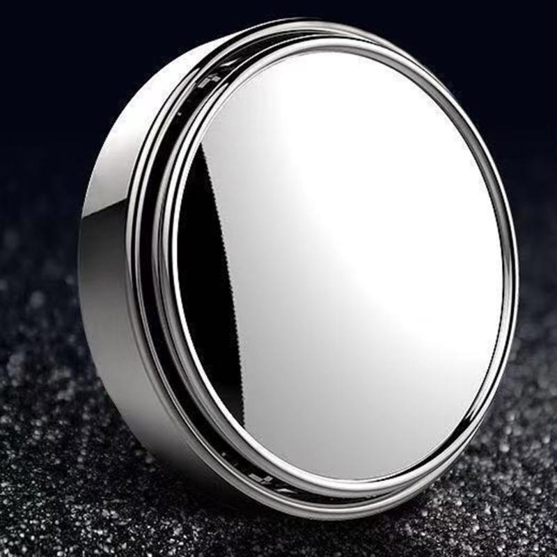 Blind Spots Auxiliary Mirrors Round Glass Frameless Convex General  Fit Car Safety Mirror Simple Use for Car SUV Truck