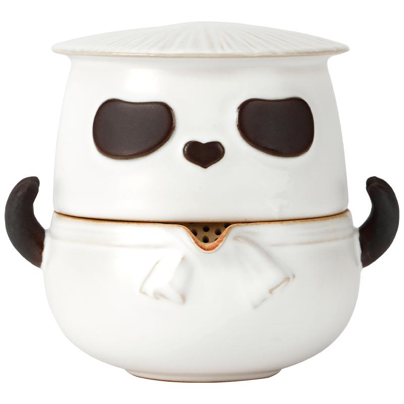 Edenus Portable Ceramic Travel Tea Set