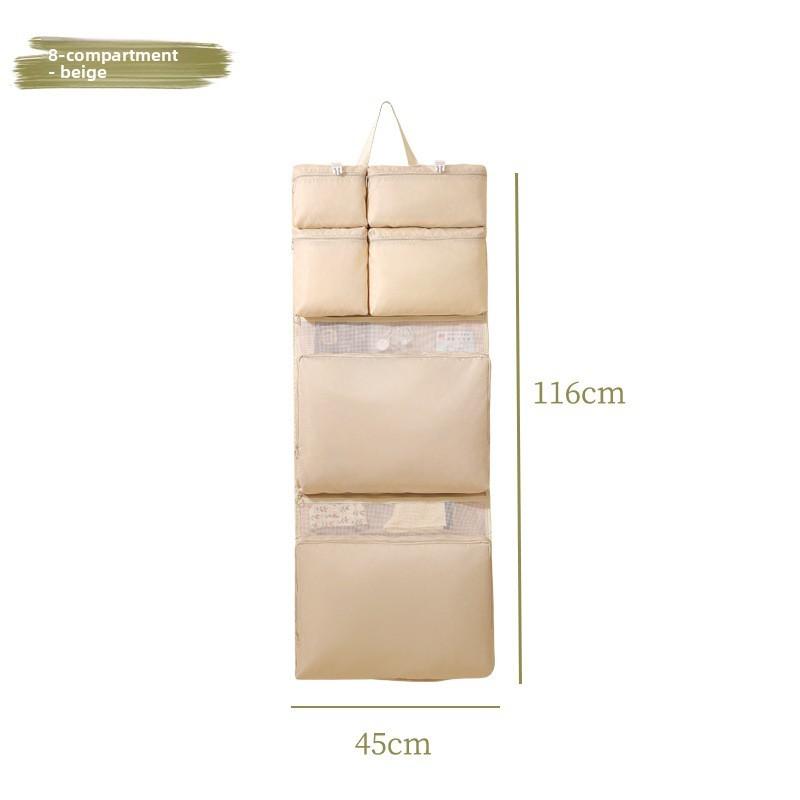 Portable Travel Storage Bag With Multiple Compartments For Clothing And Accessories