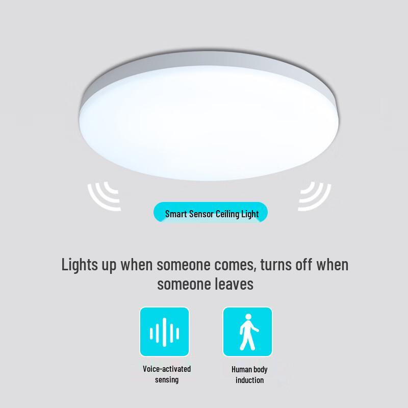 LED Three-Proof Smart Sensor Ceiling Light