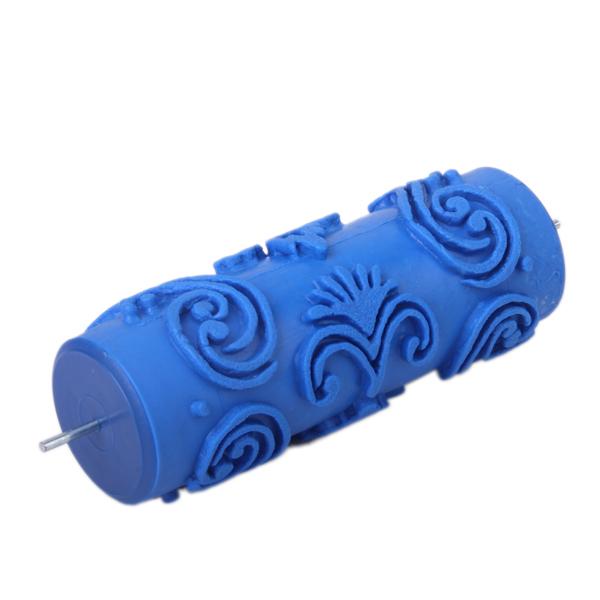 Reusable DIY Wall Decoration Painting Machine + 3 Flower Pattern Roller Brushe