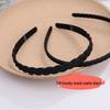 Matte Wave Unisex Headband for Long Hair & Makeup
