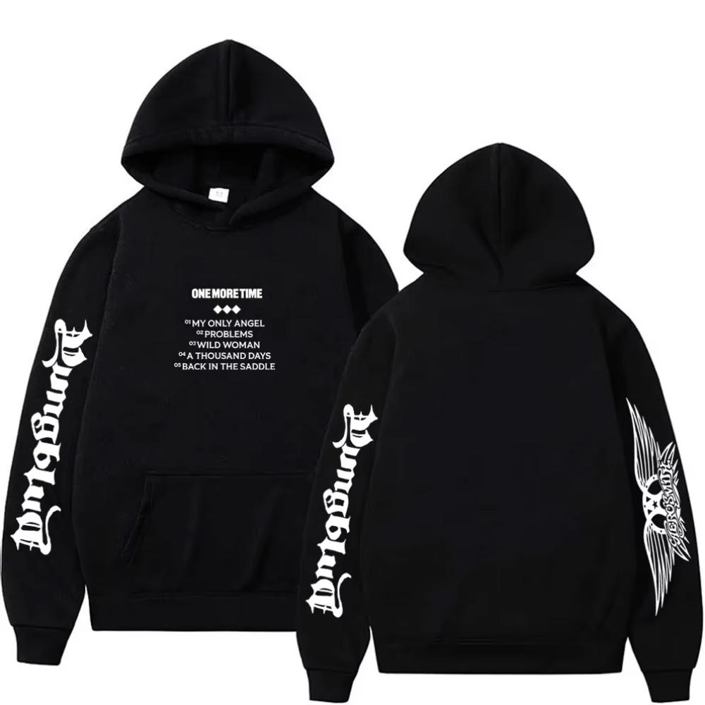 

Rocker YUNGBLUD Skeleton Graphic Printed Hoodie Men Women Casual Fleece Vintage Sweatshirt Men s Rock Hoodies S