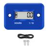 Vanntett LCD-skjerm Digital timeteller Motorsykkeldeler Målere Motortimer Arbeidstid Måler for ATV Båt Moto instrumenter