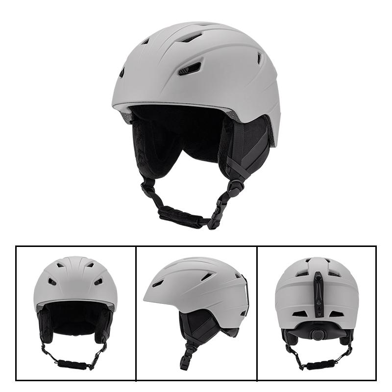 High Quality Dual Sport Winter Ski and Snowboard Helmet ABS+PC Material Middle Covered Customized for Unisex Use