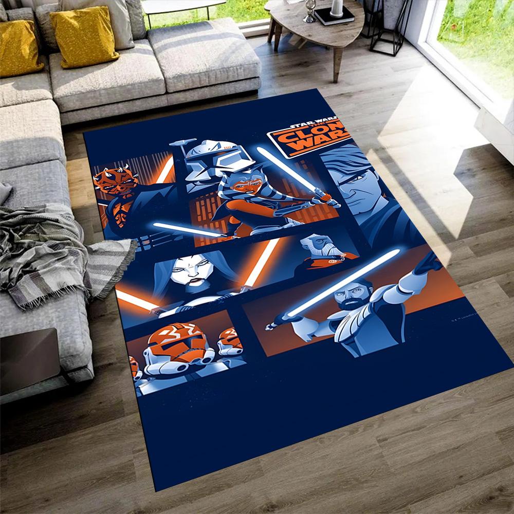 Star Wars Carpet Suitable for Decorate Room Balcony Playrooms Outdoor Antislip Carpet Decorate Offices Wedding Party Gift