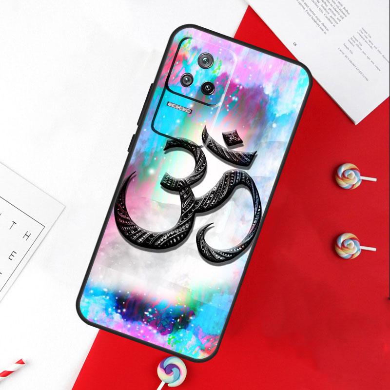 Yoga Om Hindu Symbol Cover For Xiaomi 13T 11T 12T 14T Pro 13 14 15 Ultra POCO X7 Pro X3 X5 X6 F5 F6 M6 Pro Case