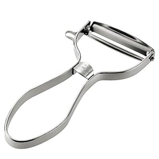 Shimomura Industry Japan-made Pro Grade Easy Peeling Sharp Peeler PG-631 Dishwasher Safe Niigata Tsubame Sanjo Made Silver