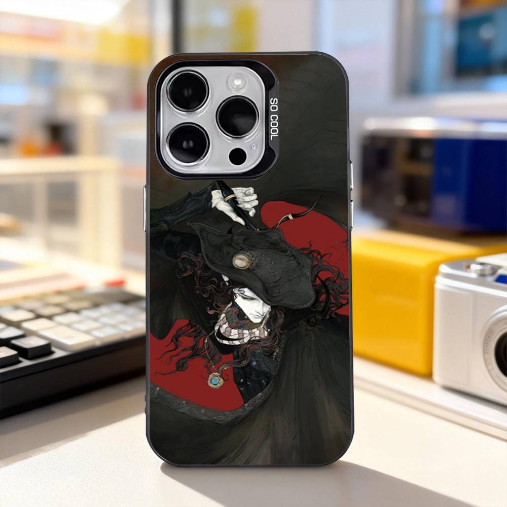 Comics Vampire H-Hunter D Phone Case For iPhone 11,12,13,14,15,16,17,Pro,Max,Plus,E,Air,Mini IMD Matte Black