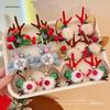 Mori Style Reindeer Antler Ears Christmas Hair Clip - Cute Kids' Hairpin Accessory