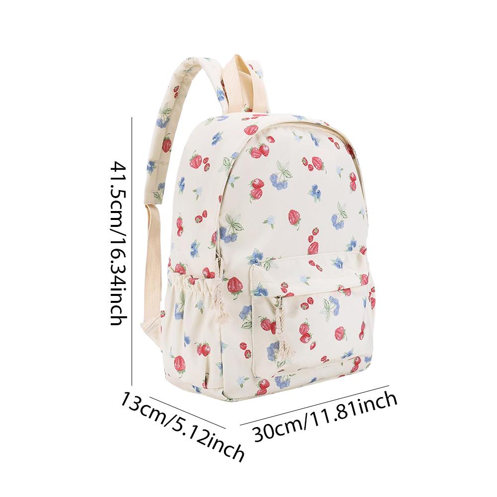 Teenage Girls Women Canvas Fashion Casual Travel Daypack Preppy Backpack Laptop Daypack for Travel Work for High School College