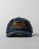 HUMAN N CAT Found Washed Vintage Denim Ball Cap [Indigo Blue]