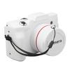 Digital Camera HD 16MP White Color Multi Axes Stabilization Smart Beginner Vlogging Camera