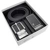 Emporio Armani Belt Set with Reversible Rotating (2-Piece Set) Buckles, Y4S225-YMB4E [Used]