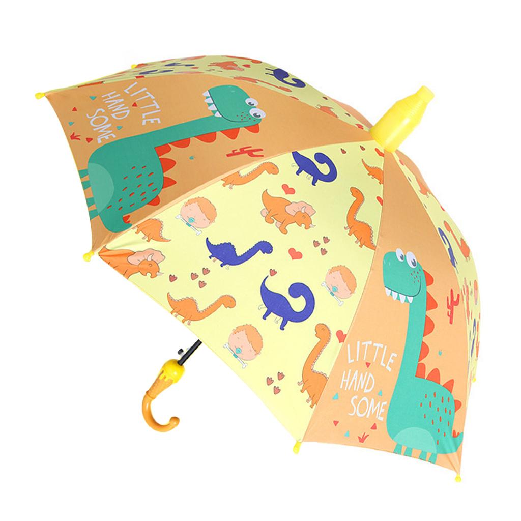 Umbrellas, Cute 8 Whales Automatic Umbrella for Children, Cartoon Pattern, for Kindergarten, School and Travel