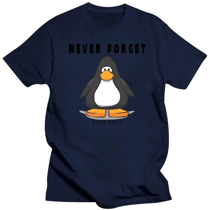 Club Penguin Nie vergessen T-Shirt Club Penguin Club Penguin Nie vergessen Abschaltung Meme Clubpenguin Online Internetspiel