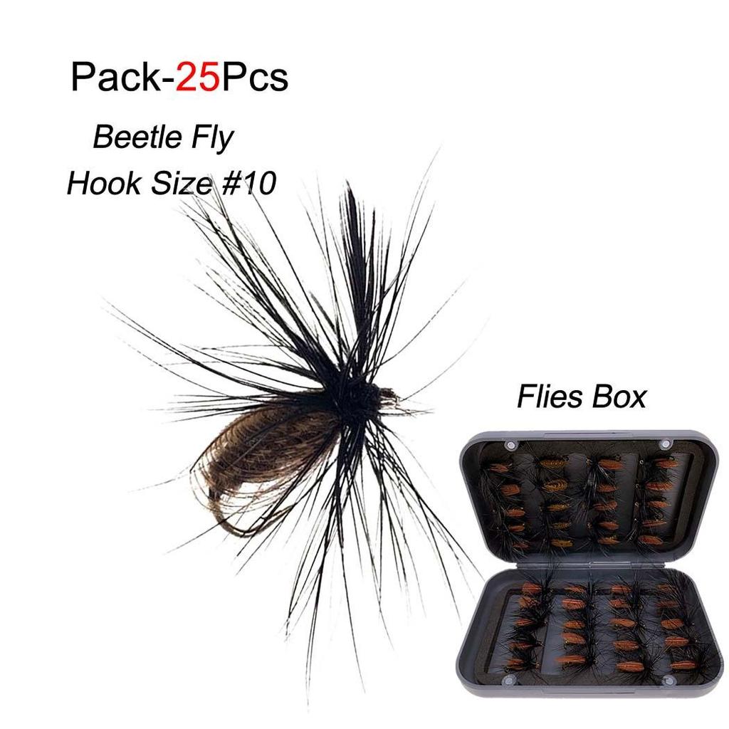 5/10/25/Pcs/Box 3 Different Style Fly Fishing Lure Bait Trout with Hook Fly Fishing Nymph Dry Flies Fishing Flies Bait Insect Lure