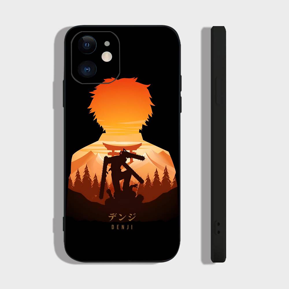 Denji Chainsaw Man For Iphone 17 Air 16 Pro Max 15 14 13 Full Cover Anti-Shock MagSafe Cover