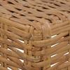 Coffee Table 47 X 47 X 28 Cm Natural Rattan