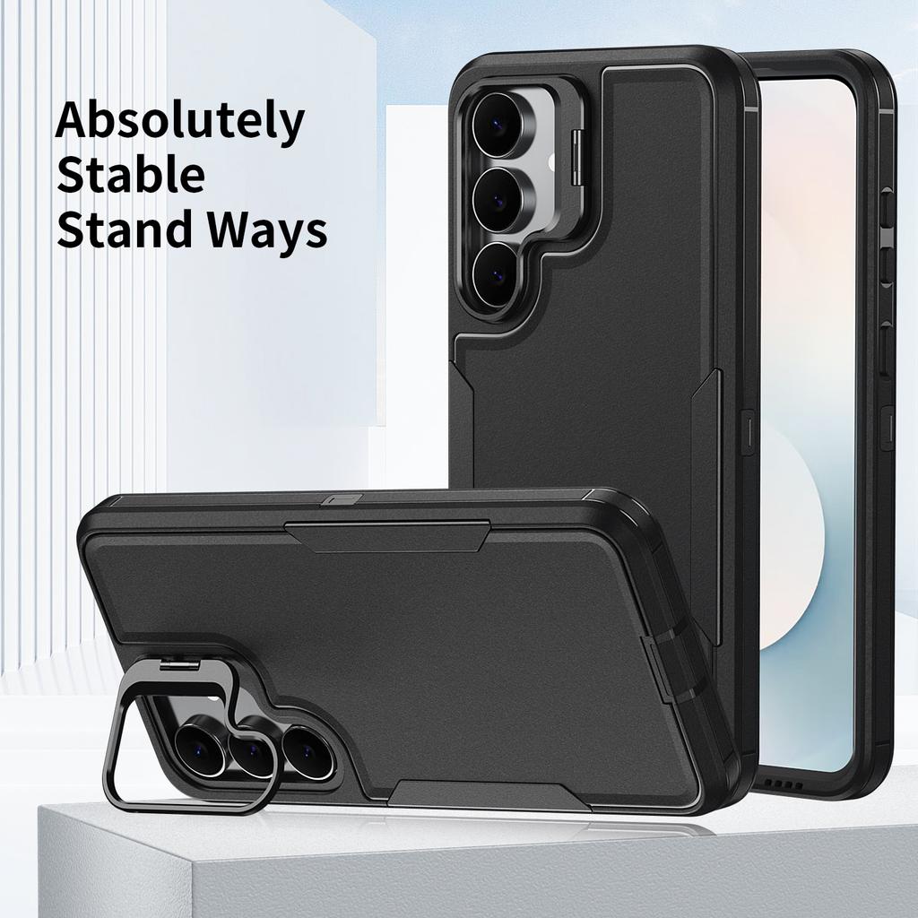 Accessories Stand Case for Samsung Galaxy S26 Ultra S25 FE S24 S26 Plus A57 5G A56 A16 A26 A36 A17 A37 Cell Phone Cover