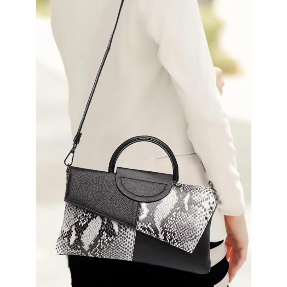 Damska kopertówka ze wzorem krokodyla, torebka wieczorowa, torba biznesowa, portfel z przegródkami na karty, elegancki temperament