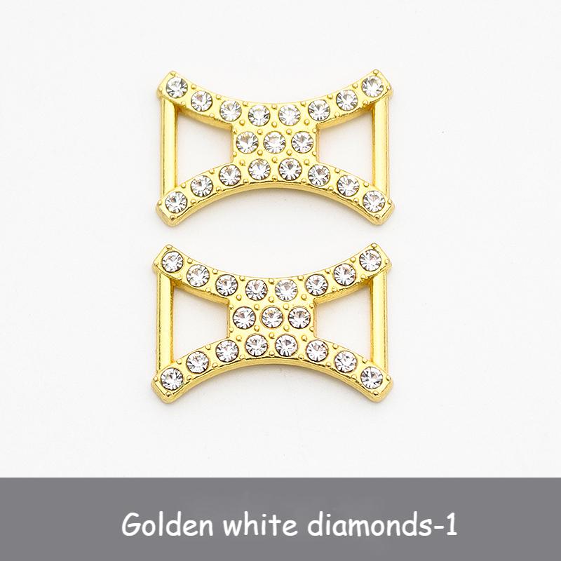 luxury Rhinestone AF1 Shoe Charms Colorful Diamond Sneaker Charms Girl Shoe decoration DIY Shoelaces Buckles shoes accesories