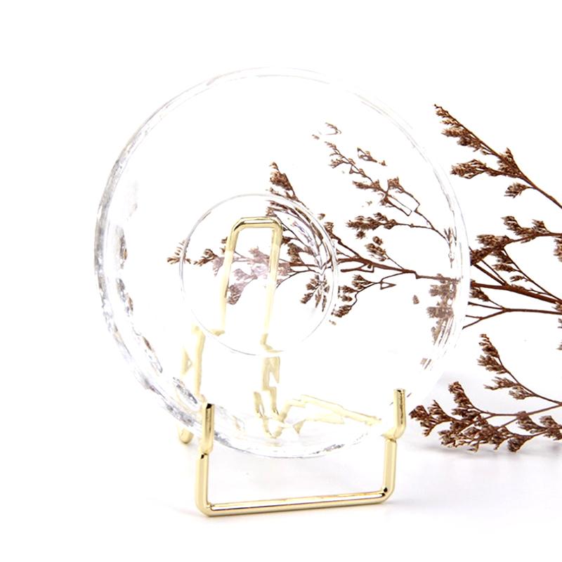 Starožitné slitinové krystaly Achátový stojan na stojan Držák na základní stojan Fotografické rekvizity