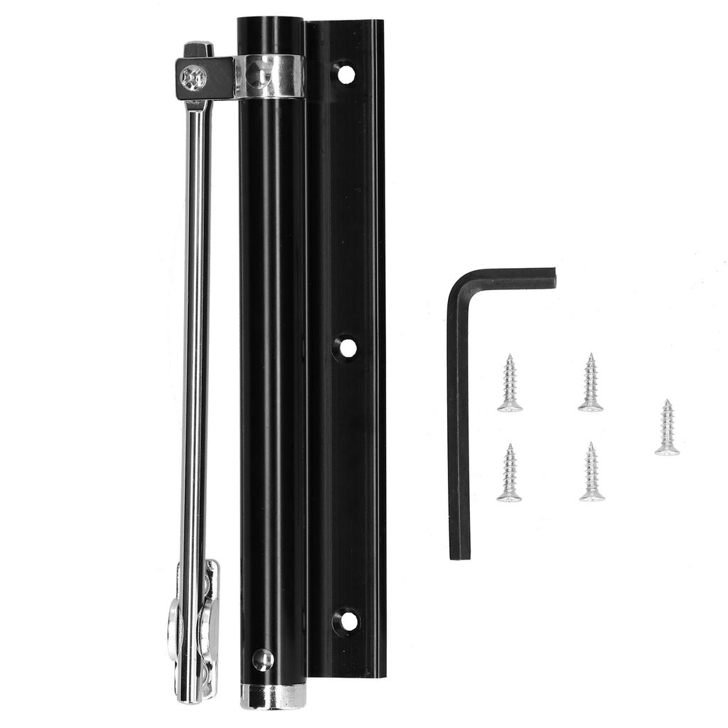 Amortizor de ușă ușor din oțel inoxidabil cu arc automat de închidere, silențios cu închidere ușoară pentru