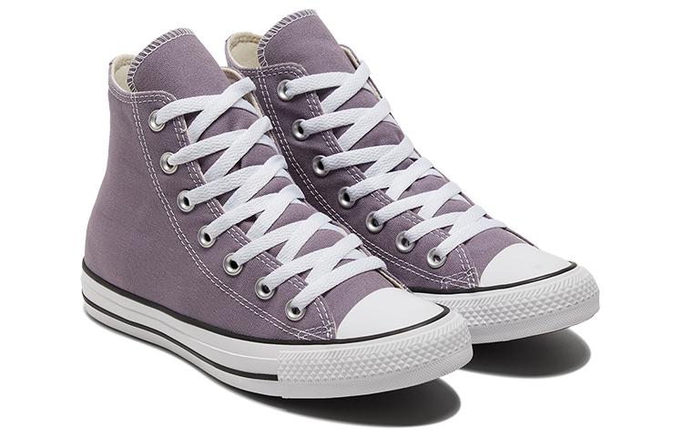 Men's Sneakers Converse Chuck Taylor All Star Canvas Shoes Grey/Purple