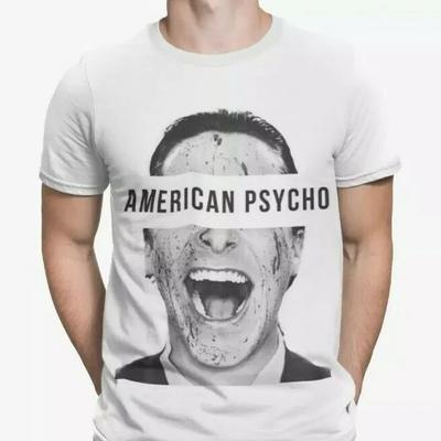 American Psycho T-Shirt Retro Cool Gift Tee Movie Horror 90s UK Unisex T-Shirt