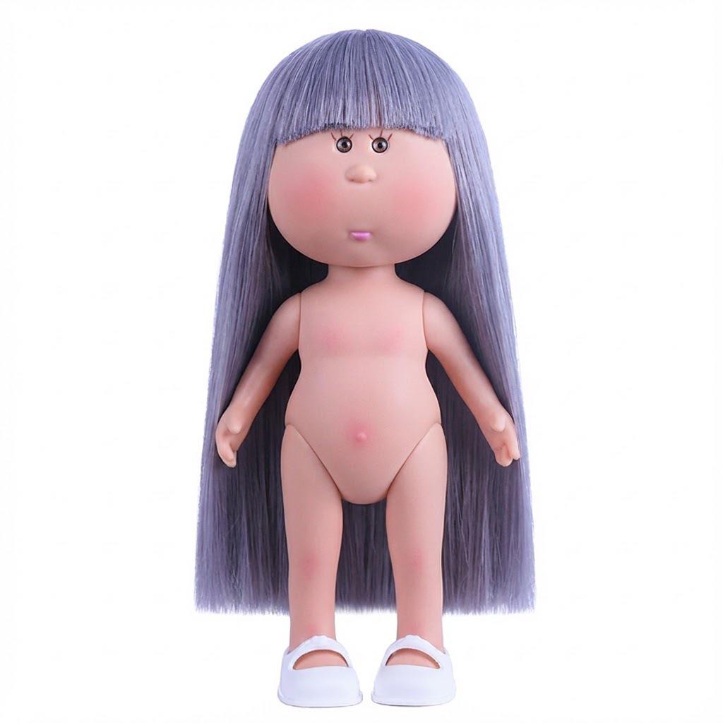 Bambola Patata Nuda Mia Spanish Waldorf Fatta a Mano 24cm Set Fai da Te