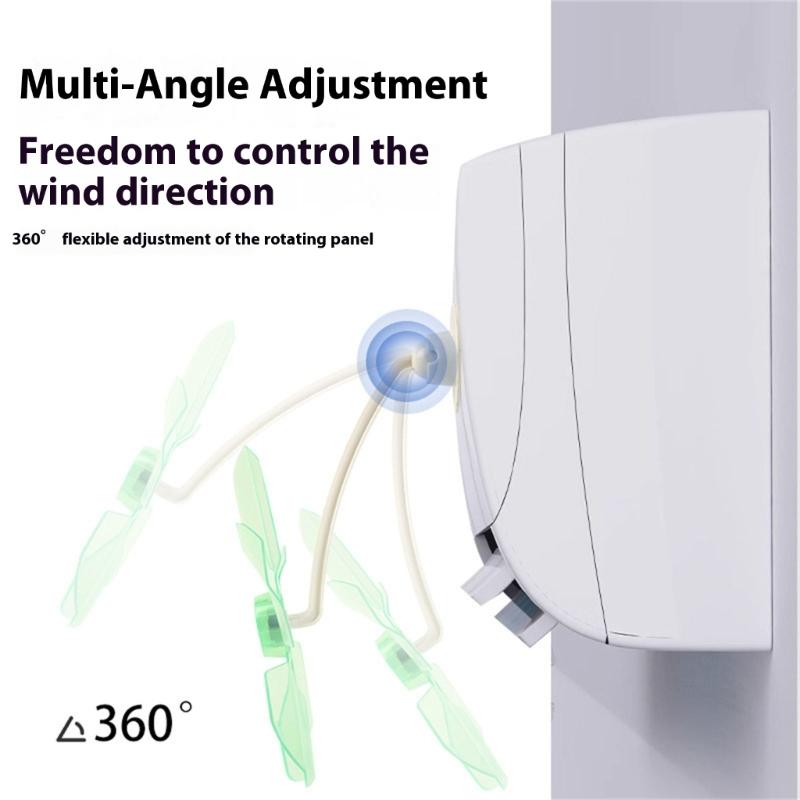 3PCS Adjustable Air Conditioning Windshield Baffle Airflows Guide Fan Suitable for Comfortable and Controlled Air Supply
