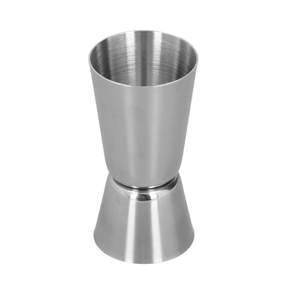 Double Jigger Exquisitely Polished Simple Elegant Appearance Thickened Design Easy To Clean Shot Measure Jigger for Bar