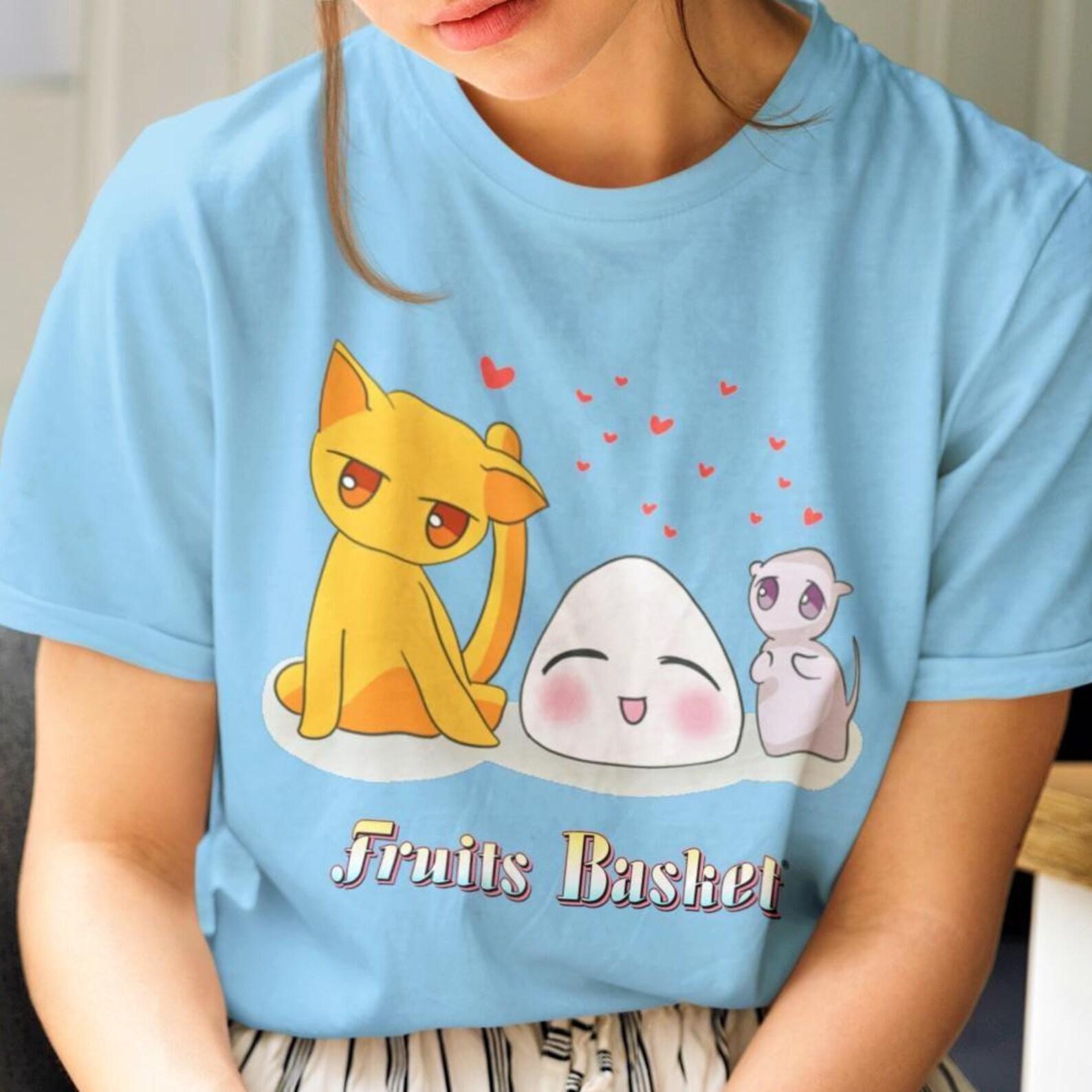 Fruits Basket Anime Shirt – Manga Cosplay Tee,Kyo Sohma,Yuki Sohma,Tohru Honda 2XL