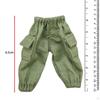 1/18 Casual Pants Accessory Handmade Doll Clothes 3.75 inch Mini Action Figure for Dress up
