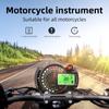 12v Motorcycle Universal Speedometer for Honda Suzuki Yamaha Kawasaki 7 Colors LCD Digital Odometer Gauge Moto Dashboard Meter