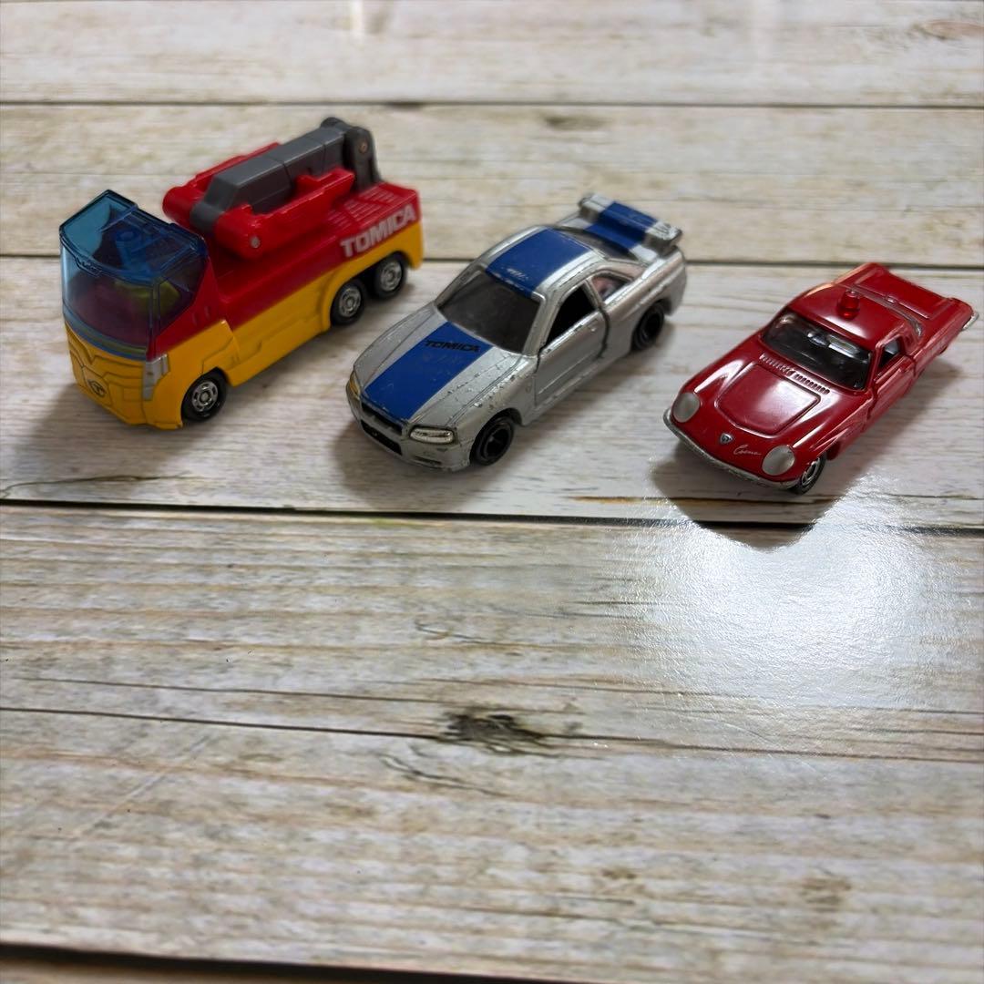 Used Tomica 3 unit set bulk sale