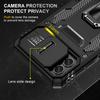 Shockproof Phone Case for Samsung Galaxy A04 4G (164.4 X 76.3 X 9.1 mm)/M13 5G,Armor Series PC+TPU Cover Kickstand