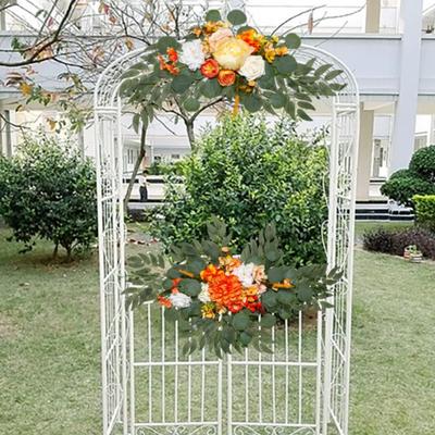Artificial Wedding Flowers Wedding Arch Flowers (Pack of 2) for Wedding Welcome Signs Decorations and Arch Flowers for Wedding Ceremony Reception