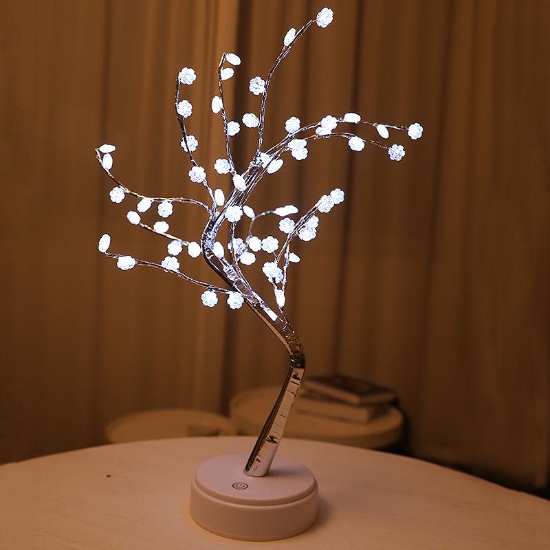 USB LED Romantic Tree Lights for Christmas & Valentine's Day - Perfect for Bedroom Atmosphere