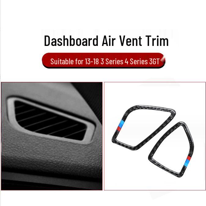 

Compatible BMW 3 Series 320LI/118I, 1 Series, 4 Series Dashboard Air Outlet Frame