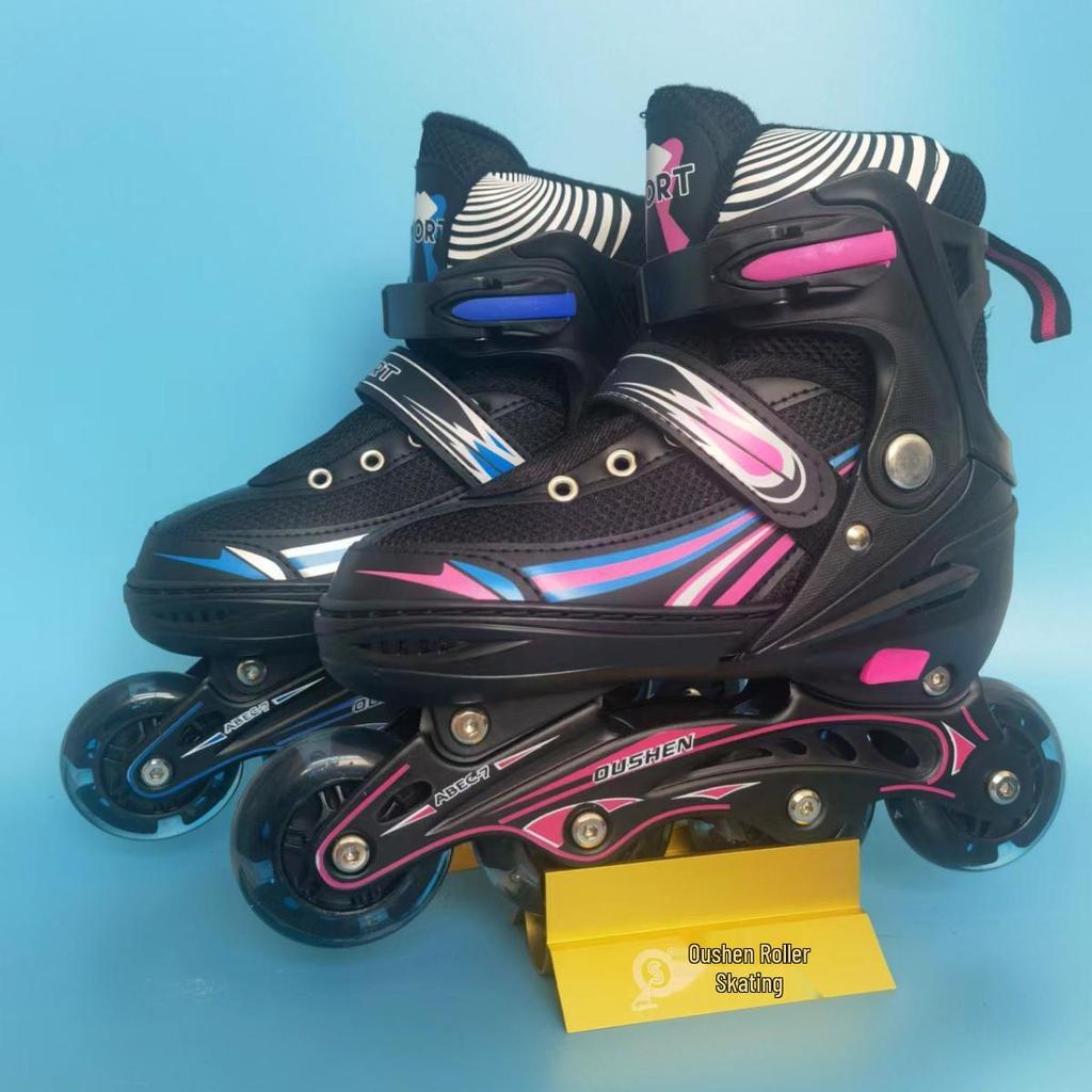 Adjustable Inline Roller Skates for Kids & Adults - Beginner Friendly