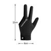 Pool Player Gloves Comfortable Billiard Glove 3 Finger Pool Gloves Lightweight Pool Table Glove