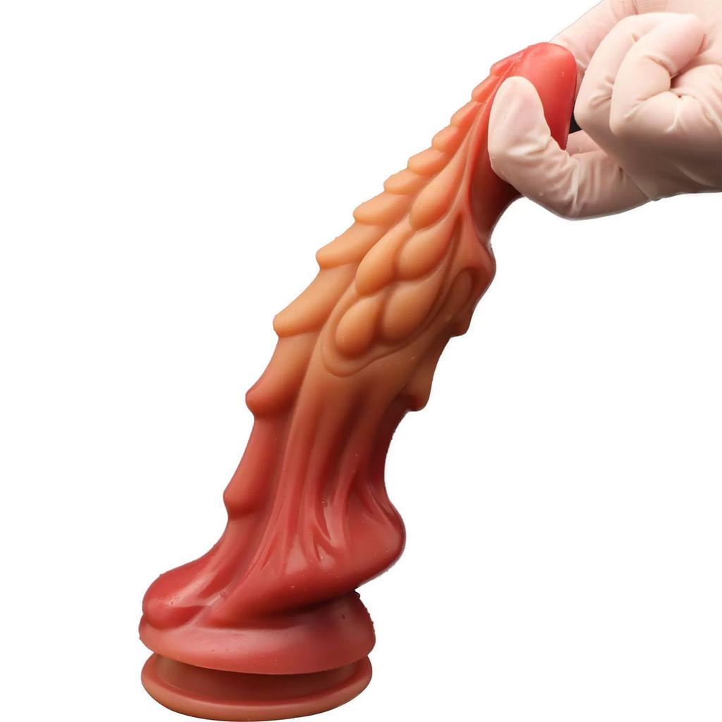 Riesiger Drachen Dildo Tier Po Anal Plug Weiches Silikon Monster Alien Penis Dildo Anal Dilator Männlich Weiblich Erwachsene Produkte Sexspielzeug