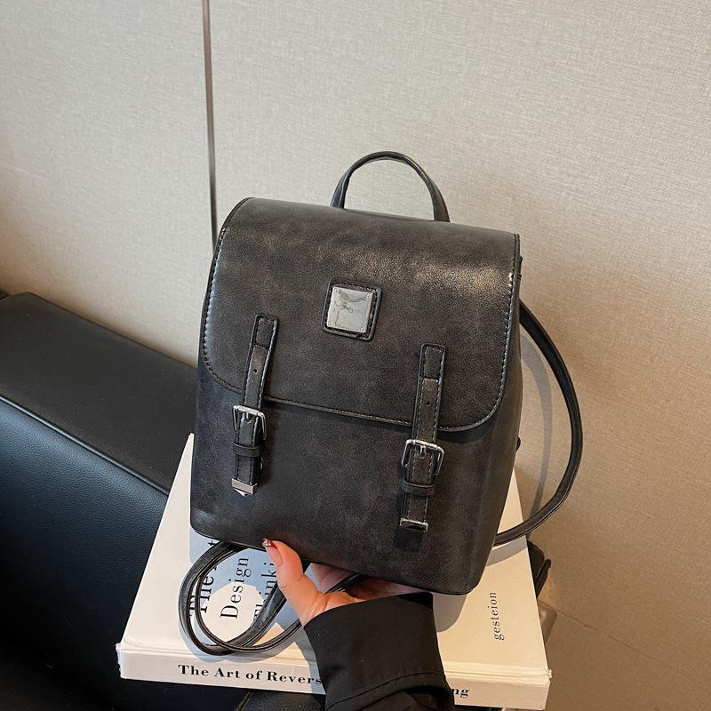 Premium sense travel backpack women 2025 new light luxury niche schoolbag college students commuting backpack