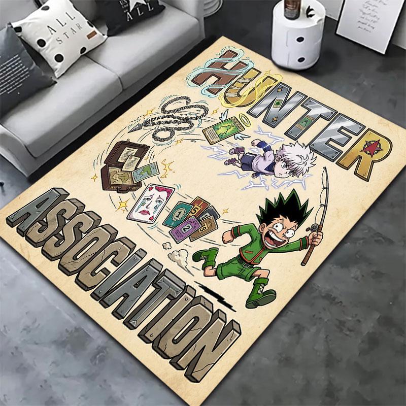 Hunter X Hunter Carpet Rug For Living Room Bedroom Home Sofa Decoration Kids Play Nonslip Floor Mat