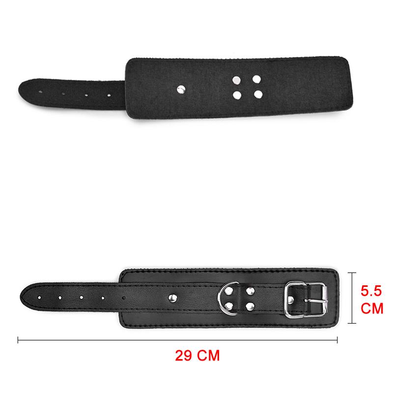 Leather Handcuffs For Sex Toys For Woman Couples Esposas Bdsm Bondage Handcuffs Exotic Accessories Adult Games